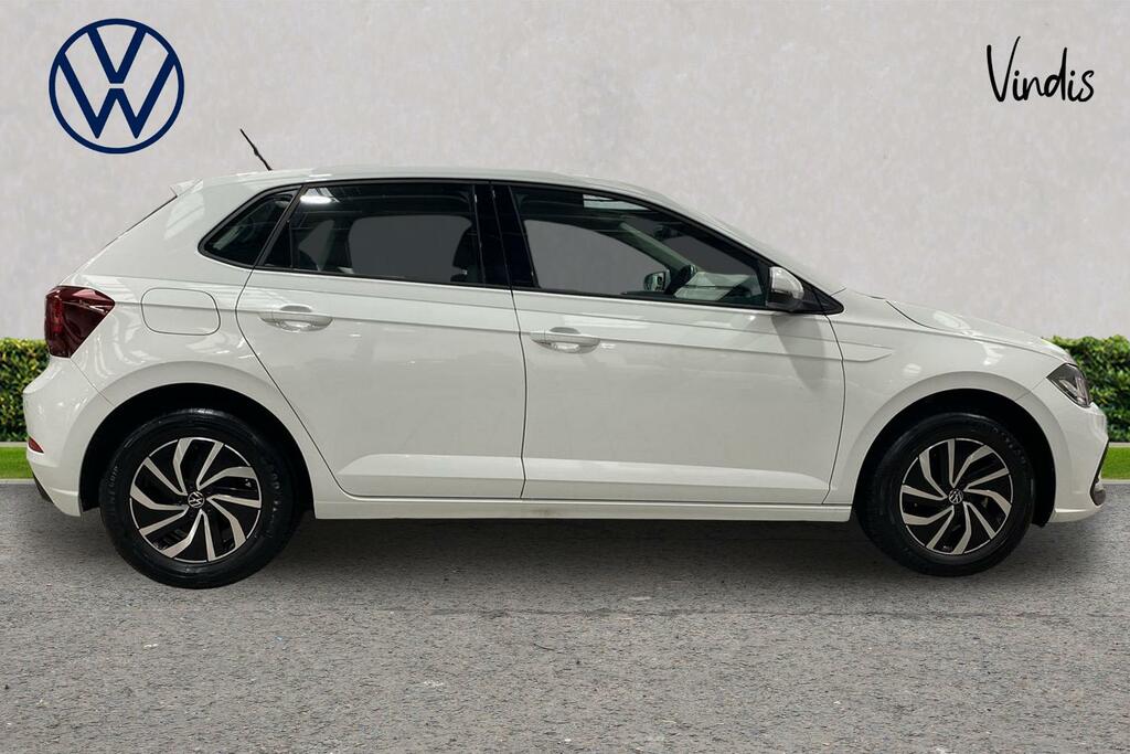 Volkswagen Polo Volkswagen Polo Life 1.0 Tsi 95Ps 7-Speed Dsg 5 Do AJ72LPV White #4