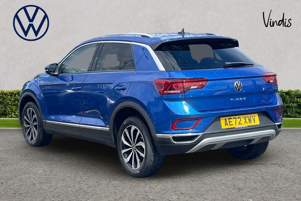 Volkswagen T-Roc Volkswagen T-roc Style 1.5 Tsi 150Ps 7-Speed Dsg 5 AE72XWV Blue #3