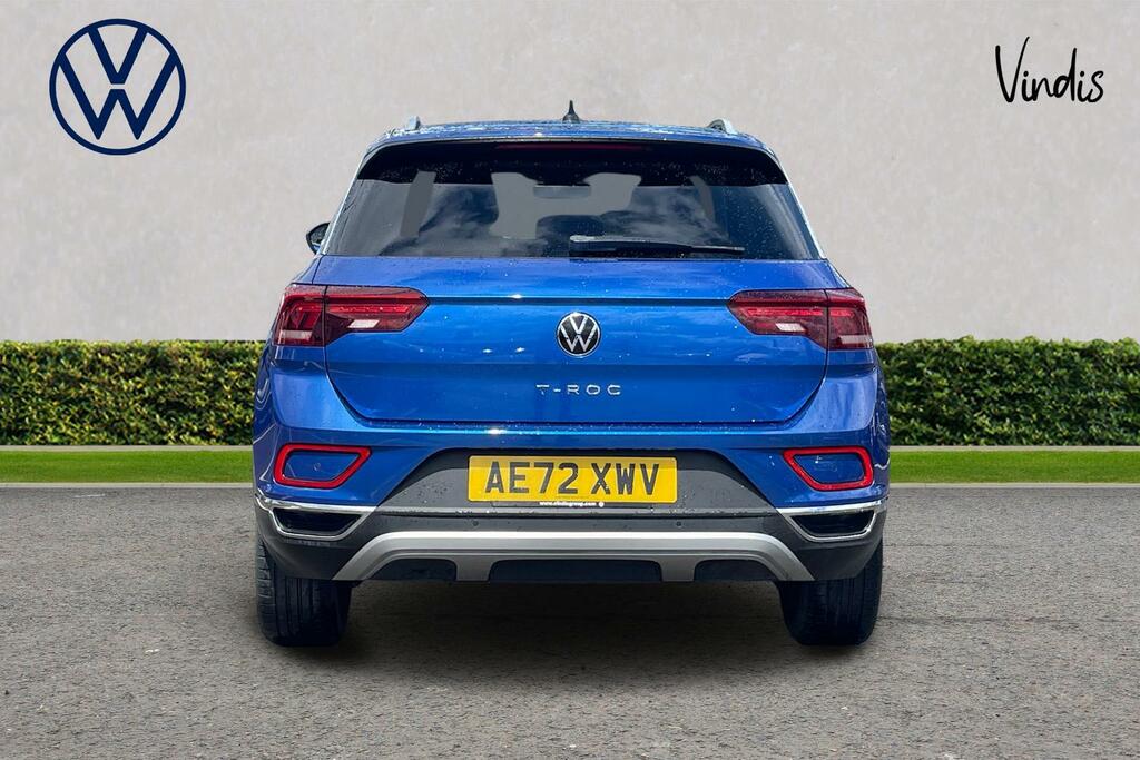 Volkswagen T-Roc Volkswagen T-roc Style 1.5 Tsi 150Ps 7-Speed Dsg 5 AE72XWV Blue #4