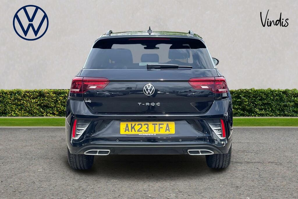 Volkswagen T-Roc Volkswagen T-roc R-line Tsi S-a AK23TFA Black #4