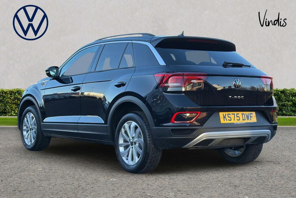 Volkswagen T-Roc Volkswagen T-roc Match 1.5 Tsi 150Ps 7-Speed Dsg 5 KS75DWF Black #3