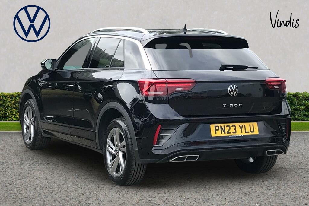 Volkswagen T-Roc Volkswagen T-roc R-line 1.5 Tsi 150Ps 6-Speed Manu PN23YLU Black #3