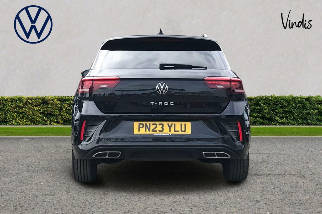 Volkswagen T-Roc Volkswagen T-roc R-line 1.5 Tsi 150Ps 6-Speed Manu PN23YLU Black #4