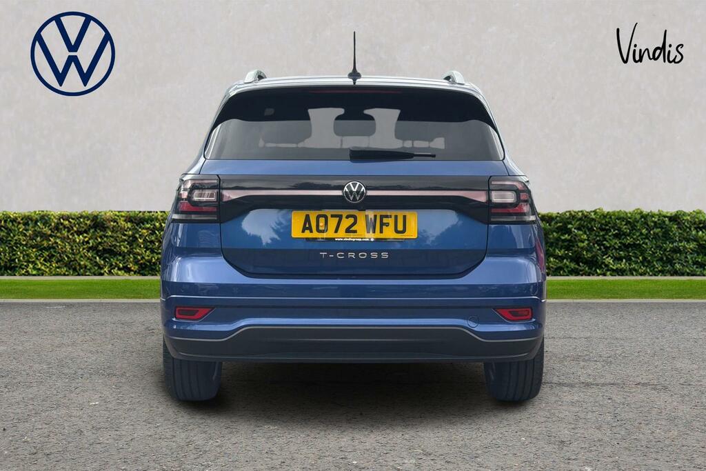 Volkswagen T-Cross Volkswagen T-cross R-line 1.0 Tsi 110Ps 6-Speed Ma AO72WFU Blue #4
