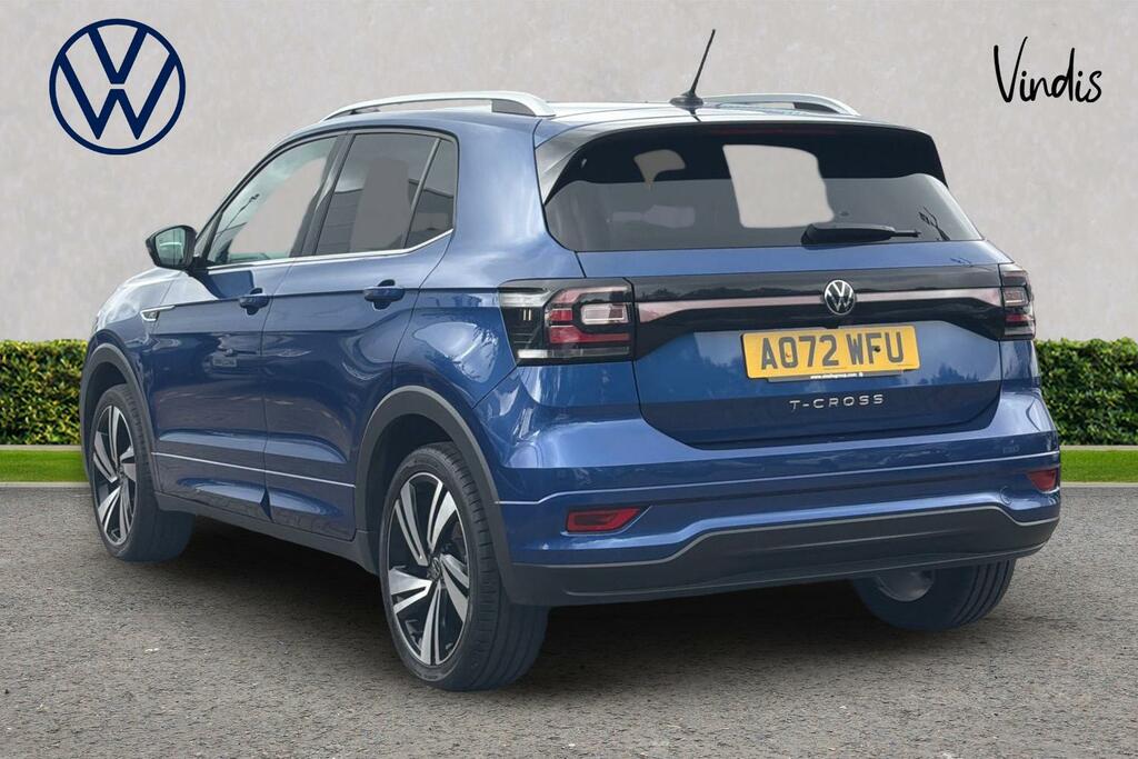 Volkswagen T-Cross Volkswagen T-cross R-line 1.0 Tsi 110Ps 6-Speed Ma AO72WFU Blue #3