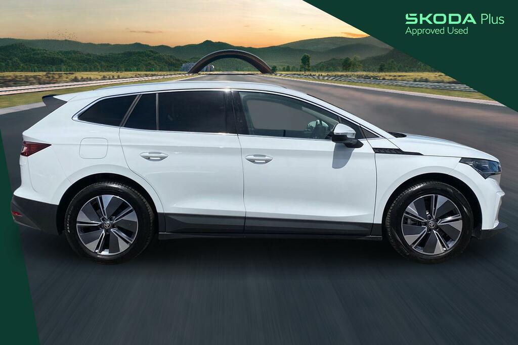 Skoda ENYAQ Skoda Enyaq 85 Edition 82 Kwh 286 Ps Single Speed White #4