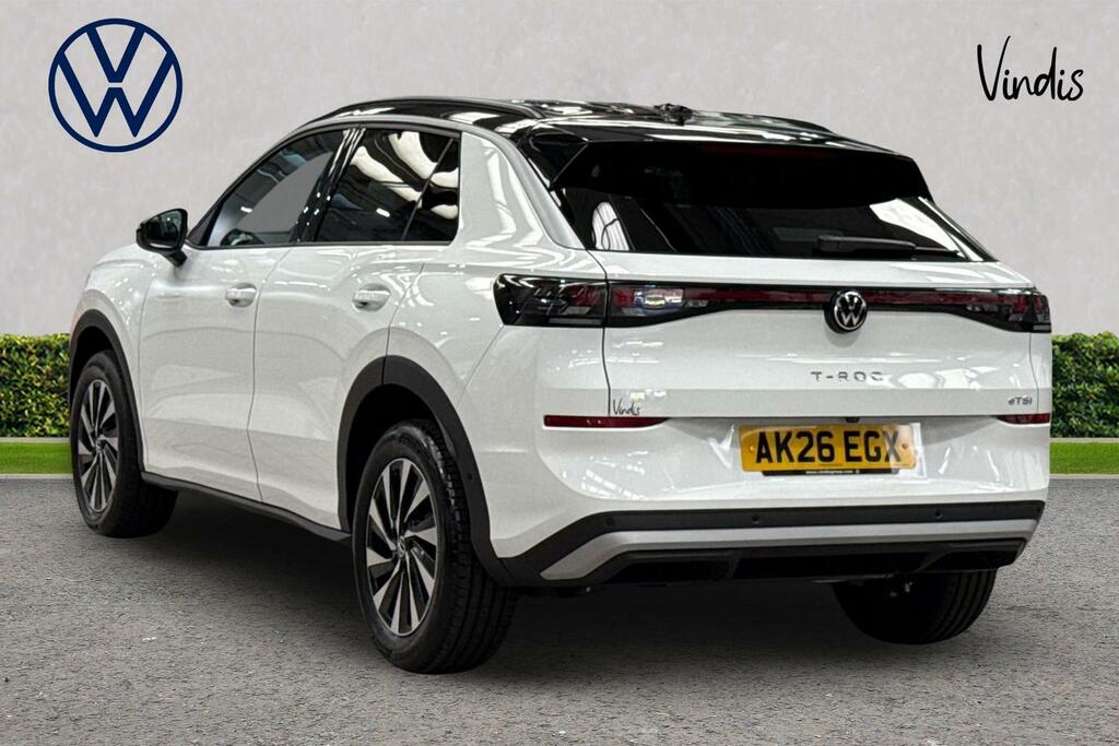 Volkswagen T-Roc Volkswagen T-roc Life 1.5 Etsi 150 Ps 7-Speed Dsg AK26EGX White #3