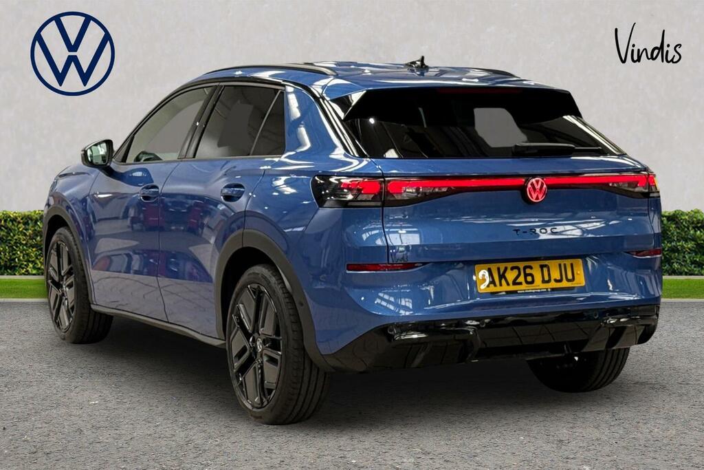 Volkswagen T-Roc Volkswagen T-roc R-line 1.5 Etsi 150 Ps 7-Speed Ds AK26DJU Blue #3