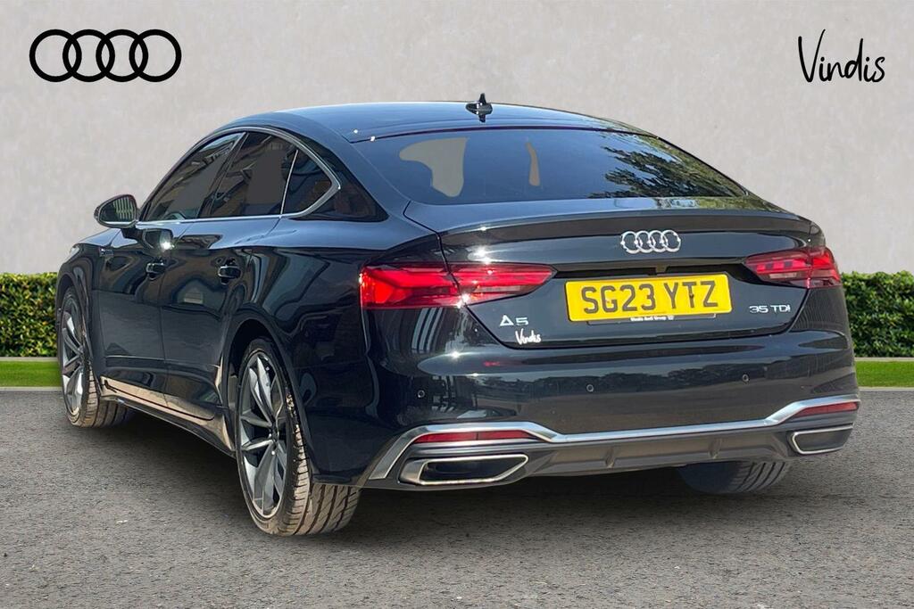 Audi A5 Audi A5 Sportback S Line 35 Tdi 163 Ps S Tronic Black #3