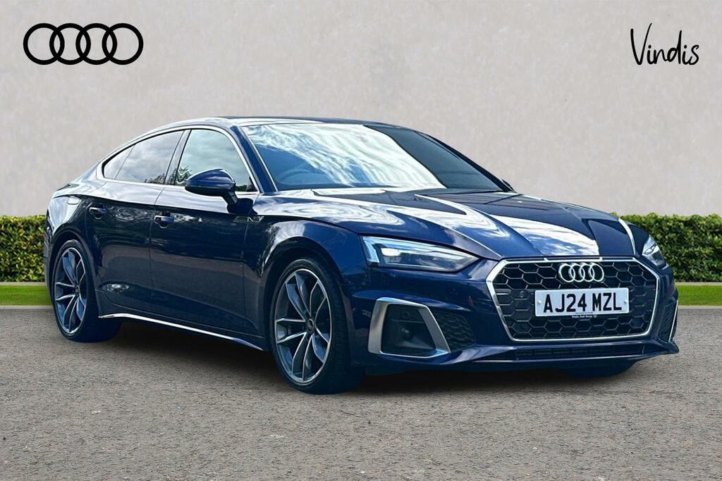 Audi A5 Audi A5 Sportback S Line 35 Tfsi 150 Ps S Tronic Blue