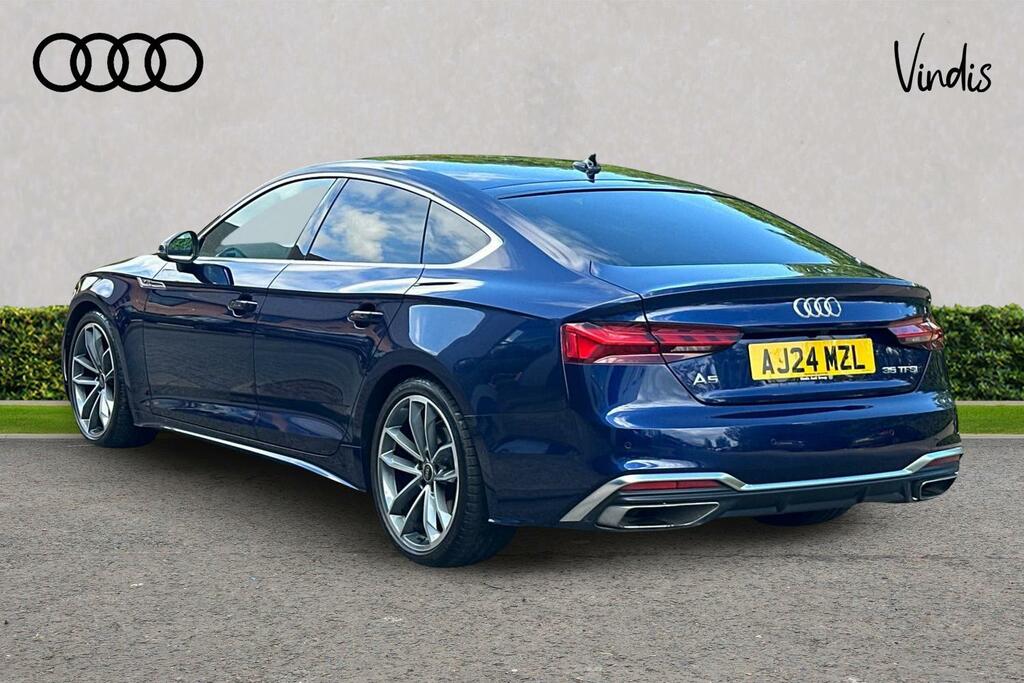 Audi A5 Audi A5 Sportback S Line 35 Tfsi 150 Ps S Tronic AJ24MZL Blue #3