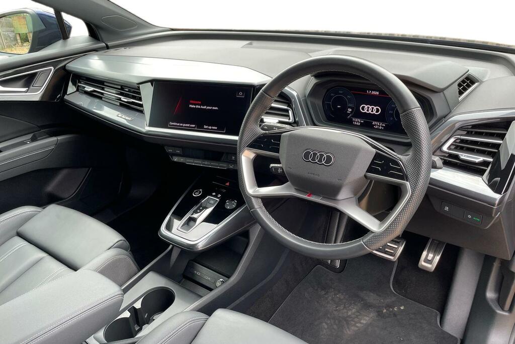 Audi Q4 E Tron Audi Q4 E-tron Sportback Sportback Q4 S Line 45 E- SW24AFJ Blue #6