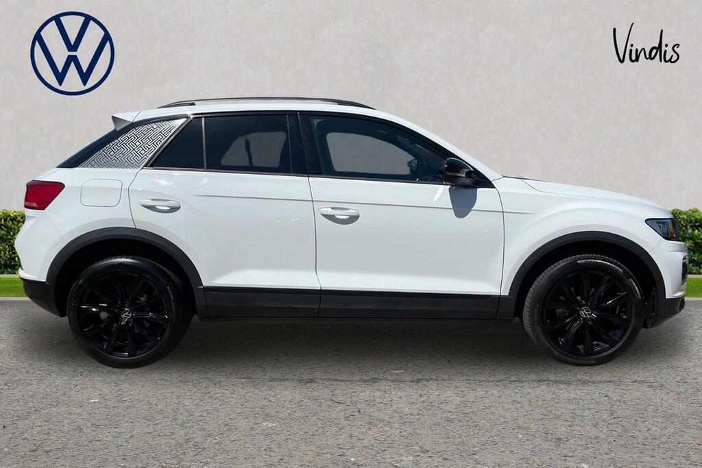 Volkswagen T-Roc Volkswagen T-roc Black Edition 1.5 Tsi 150Ps Evo 7 VO21MWG White #4