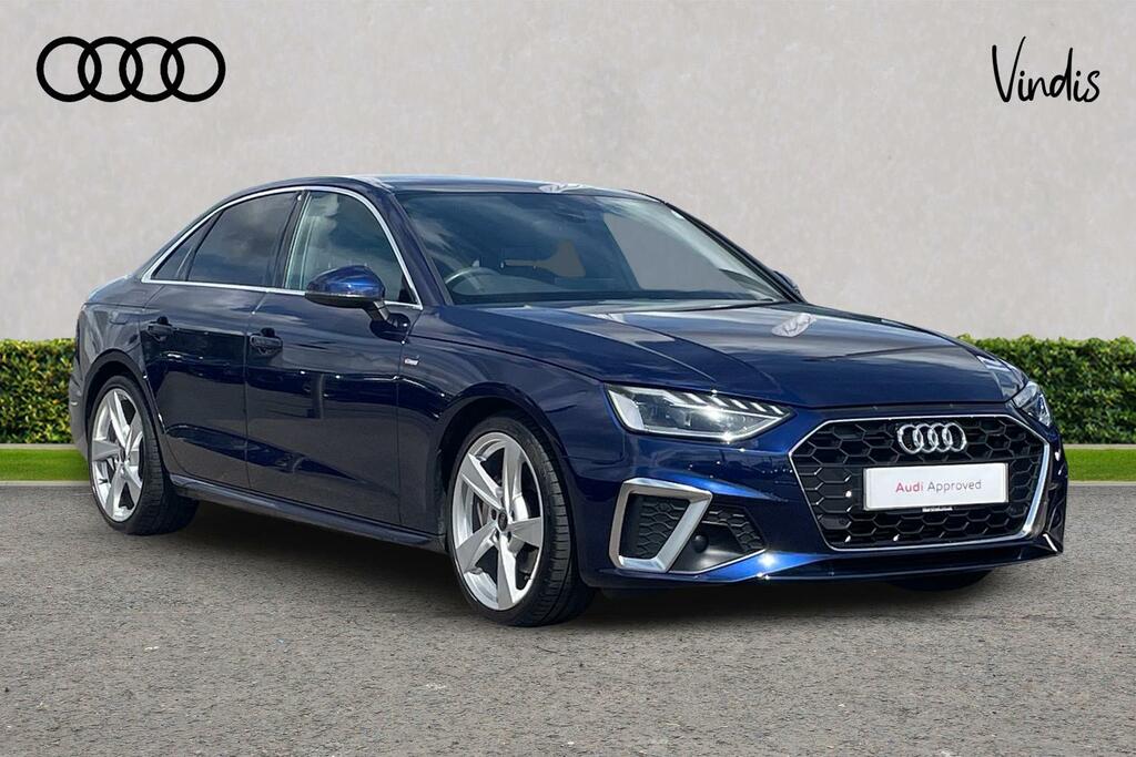 Audi A4 Audi A4 S Line 40 Tfsi 204 Ps S Tronic Blue