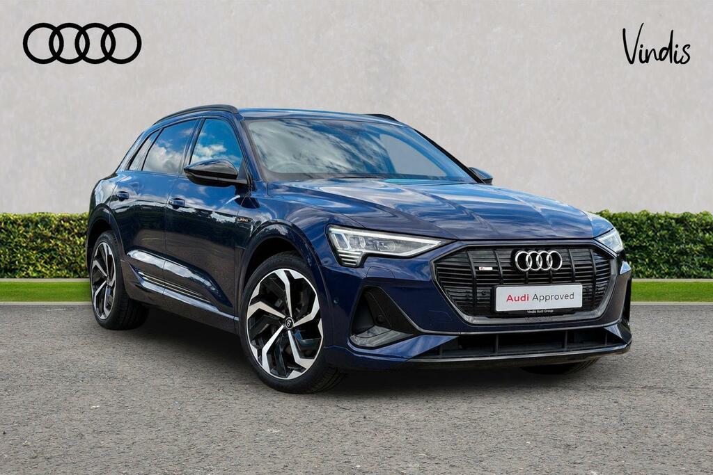 Audi E-tron Audi E-tron Black Edition 55 Quattro 300,00 Kw GK72DWJ Blue #5