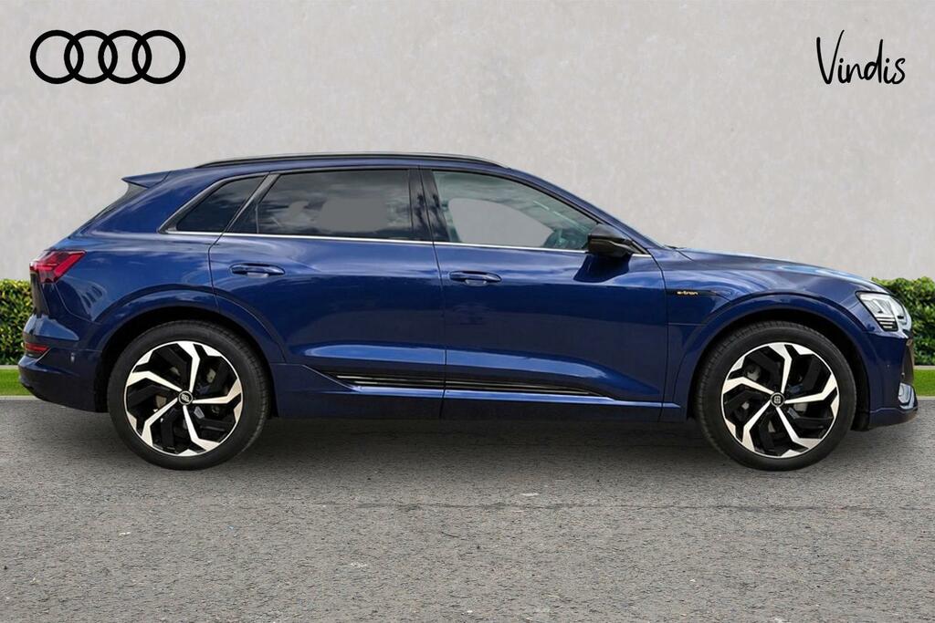Audi E-tron Audi E-tron Black Edition 55 Quattro 300,00 Kw GK72DWJ Blue #4