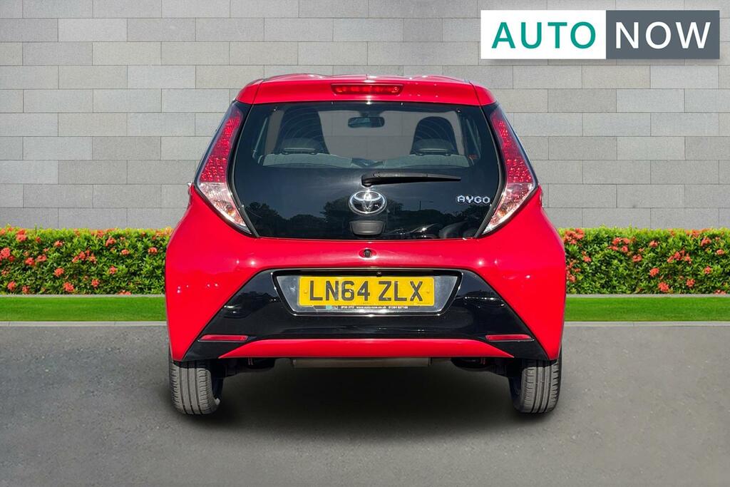 Toyota Aygo Toyota Aygo 1.0 Vvt-i X-pression Hatchback Pet LN64ZLX Red #3