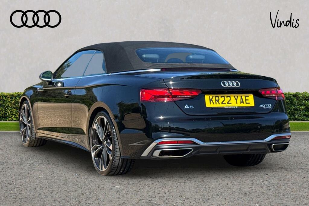 Audi A5 Audi A5 Cabriolet Edition 1 40 Tdi Quattro 204 Ps Black #3