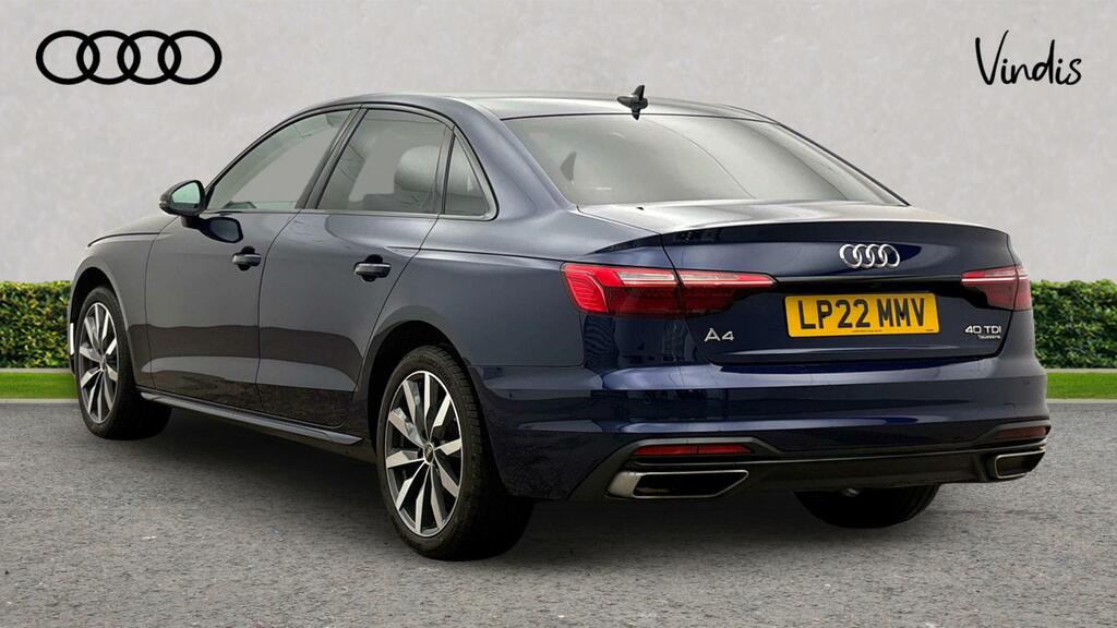 Audi A4 Audi A4 Sport Edition 40 Tdi Quattro 204 Ps S Tron Blue #3