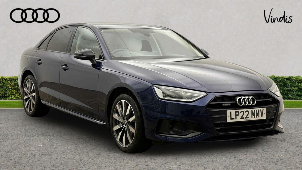 Audi A4 Audi A4 Sport Edition 40 Tdi Quattro 204 Ps S Tron Blue