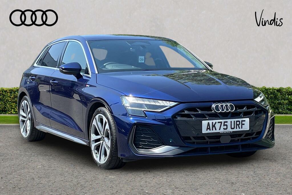 Audi A3 Audi A3 Sportback S Line Tfsi 150 Ps S Tronic Blue