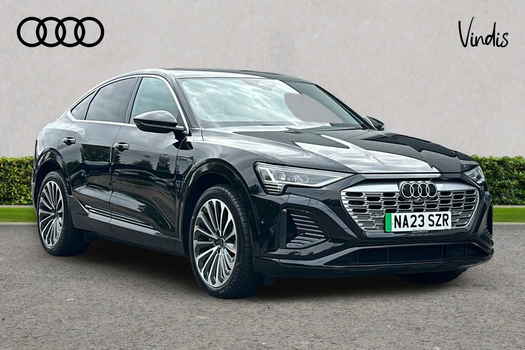 Audi Q8 e tron Audi Q8 Sportback S Line 55 E-tron Quattro 300,00 Black