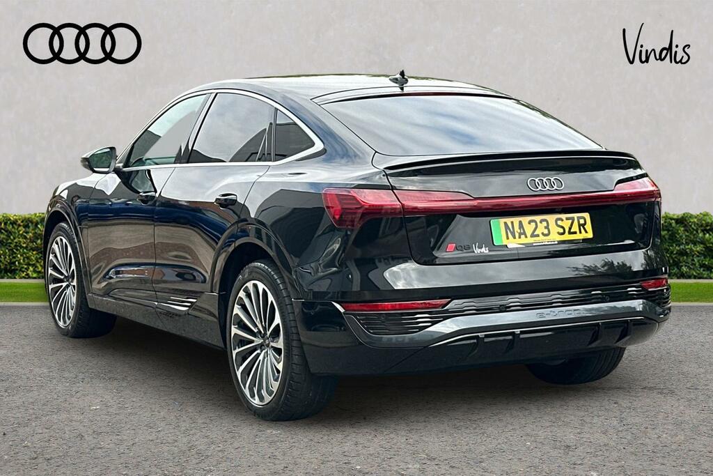 Audi Q8 e tron Audi Q8 Sportback S Line 55 E-tron Quattro 300,00 NA23SZR Black #3