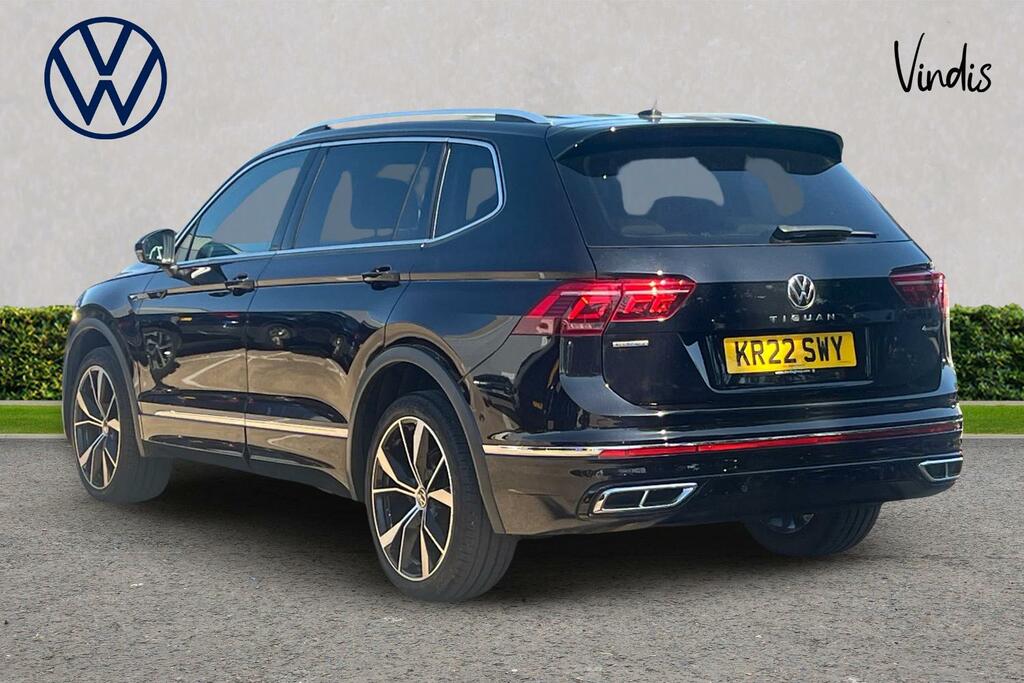 Volkswagen Tiguan Allspace Volkswagen Tiguan Allspace Estate 2.0 Tdi R KR22SWY Black #3