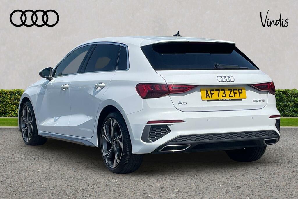 Audi A3 Audi A3 Sportback 35 Tfsi S Line AF73ZFP White #3