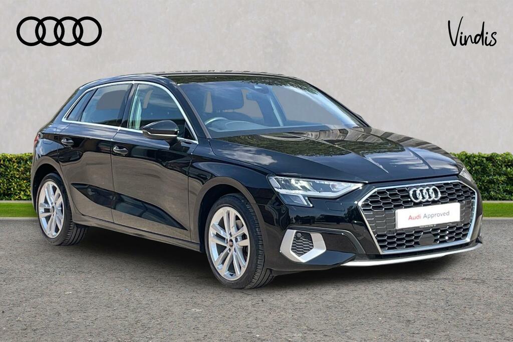 Audi A3 Audi A3 Sportback 35 Tdi Sport S Tronic KT23YXS Black