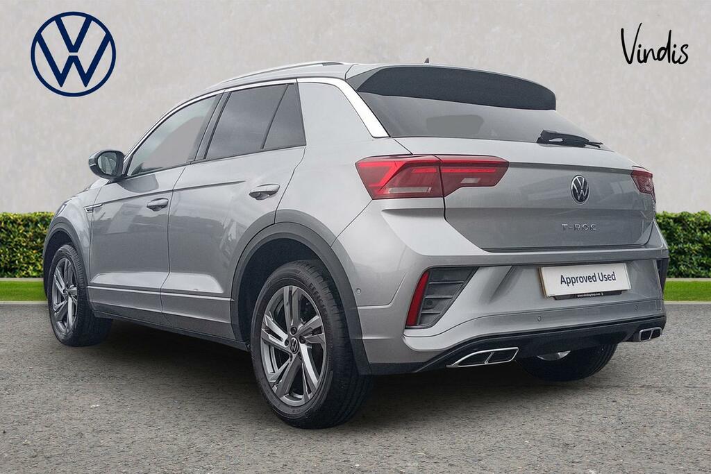Volkswagen T-Roc Volkswagen T-roc R-line 1.5 Tsi 150Ps 7-Speed Dsg KN72SYR Silver #3