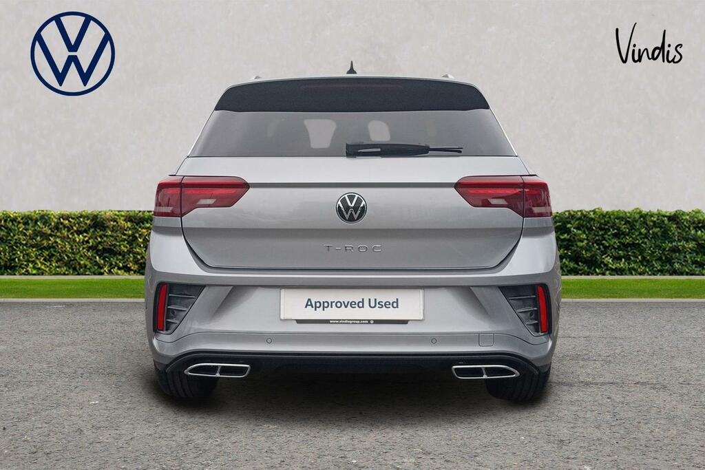 Volkswagen T-Roc Volkswagen T-roc R-line 1.5 Tsi 150Ps 7-Speed Dsg KN72SYR Silver #4