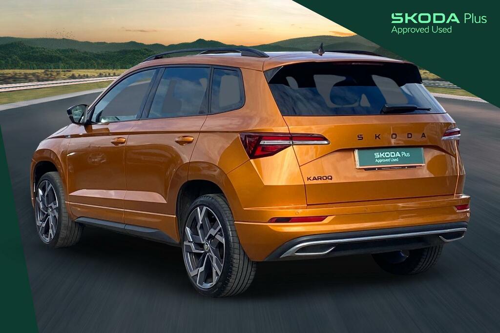 Skoda Karoq Skoda Karoq Sportline 1.5 Tsi 150 Ps Dsg AX24BBU Orange #3