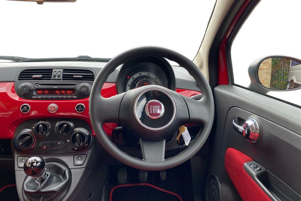 Fiat 500 Hatchback 0.9 Twinair S Euro 6 Ss 201464 Red #12