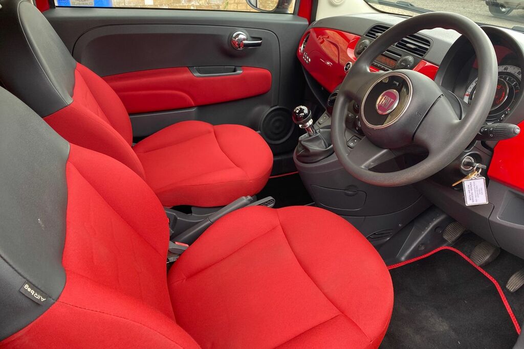 Fiat 500 Hatchback 0.9 Twinair S Euro 6 Ss 201464 Red #30