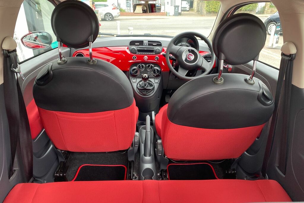 Fiat 500 Hatchback 0.9 Twinair S Euro 6 Ss 201464 Red #24