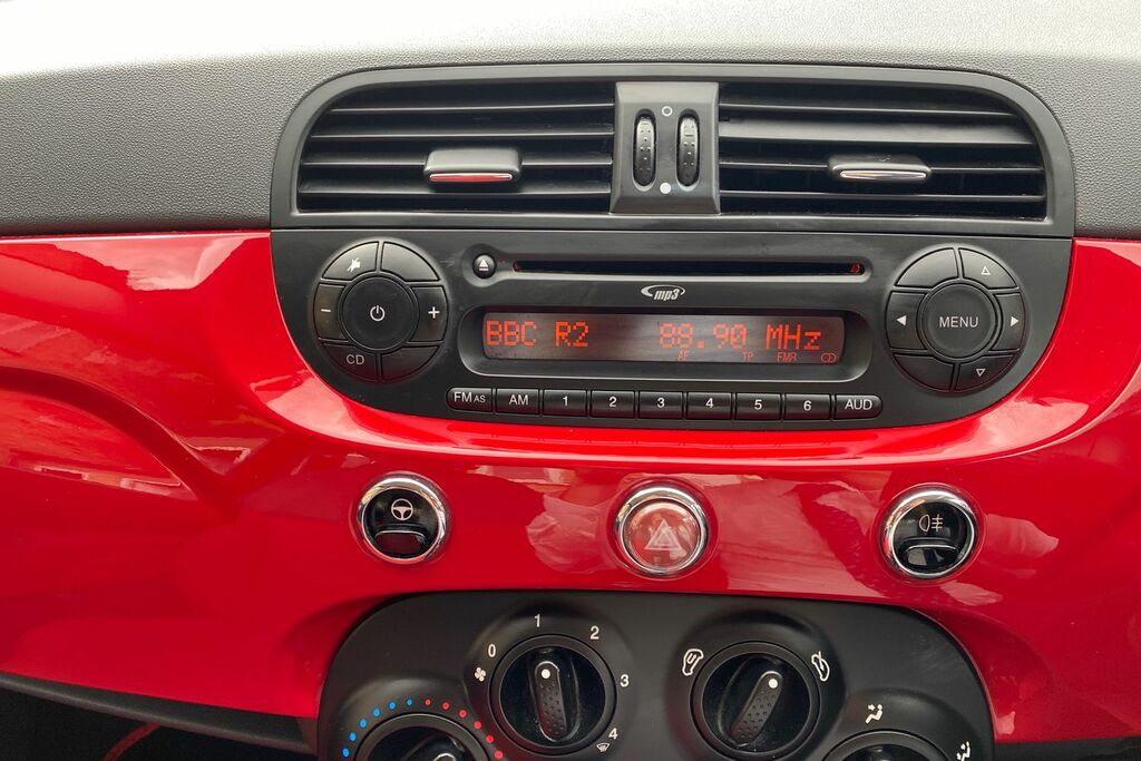 Fiat 500 Hatchback 0.9 Twinair S Euro 6 Ss 201464 Red #20