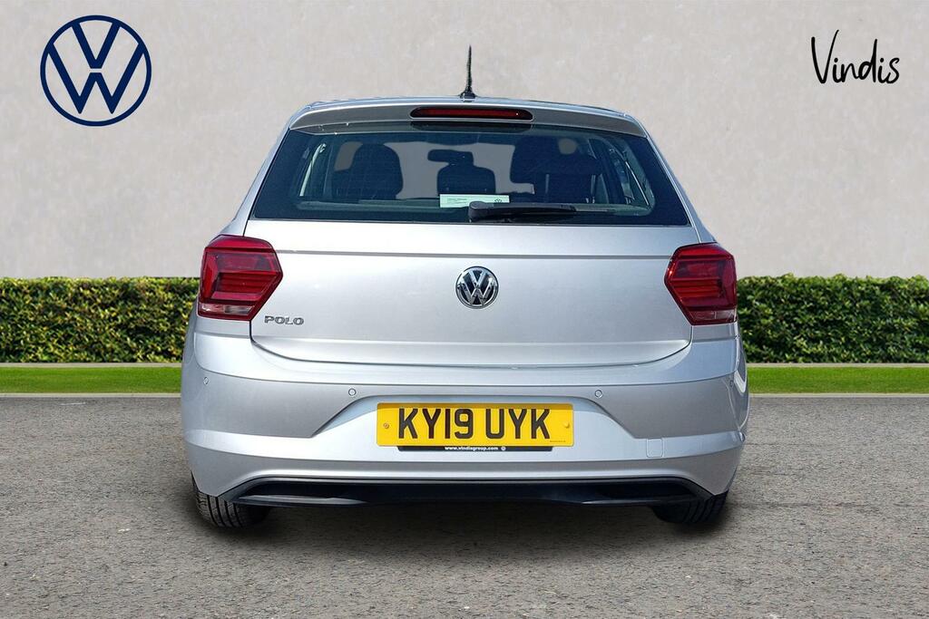 Volkswagen Polo Volkswagen Polo Hatchback 1.0 Tsi 95 Se Silver #4