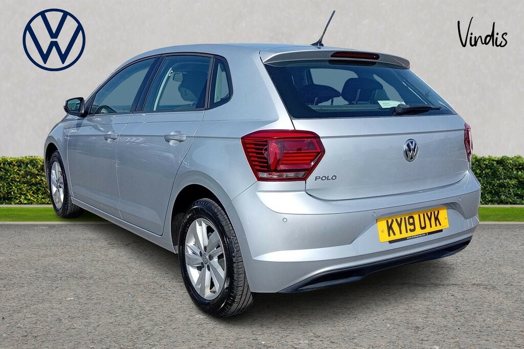 Volkswagen Polo Volkswagen Polo Hatchback 1.0 Tsi 95 Se Silver #3