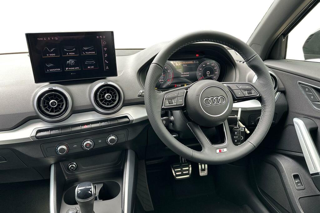 Audi Q2 Audi Q2 Estate 35 Tfsi Black Edition S Tronic Grey #12