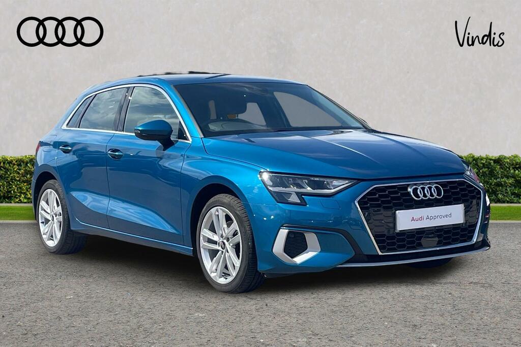 Audi A3 Audi A3 Sportback Sport 35 Tfsi 150 Ps S Tronic Blue