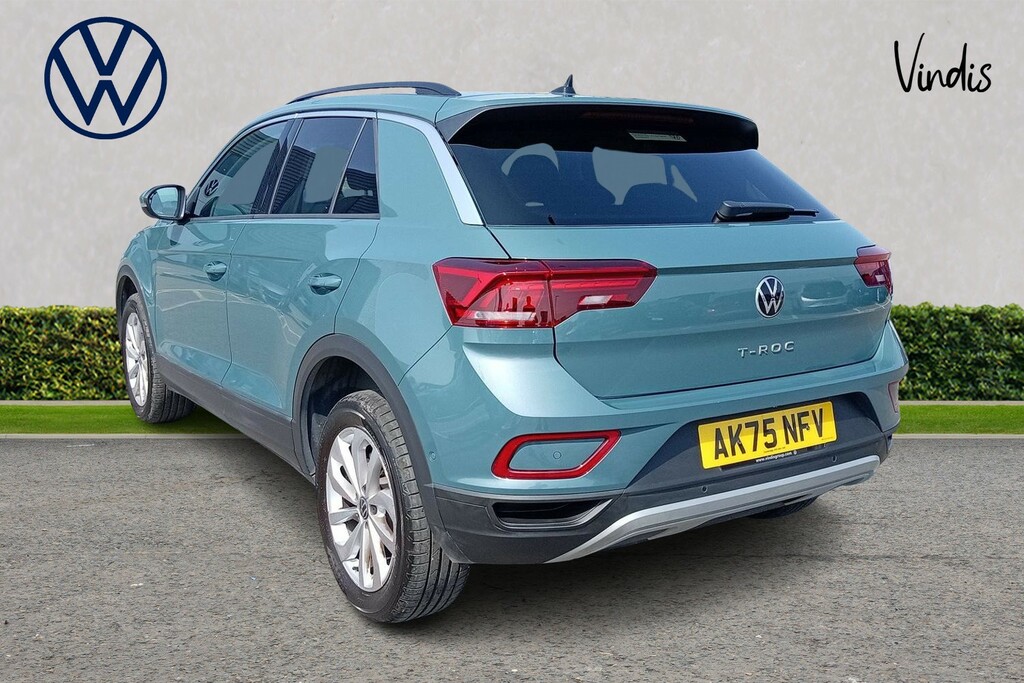 Volkswagen T-Roc Volkswagen T-roc Match 1.5 Tsi 150Ps 7-Speed Dsg 5 AK75NFV Blue #3
