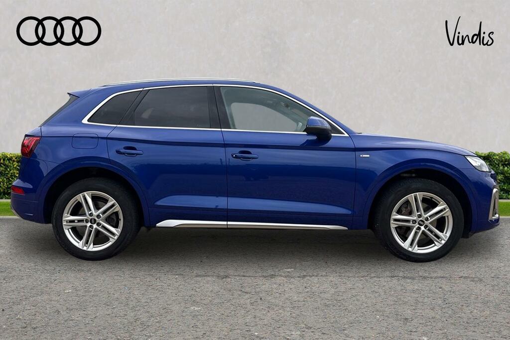 Audi Q5 Audi Q5 S Line 40 Tdi Quattro 204 Ps S Tronic GX22WWK Blue #4