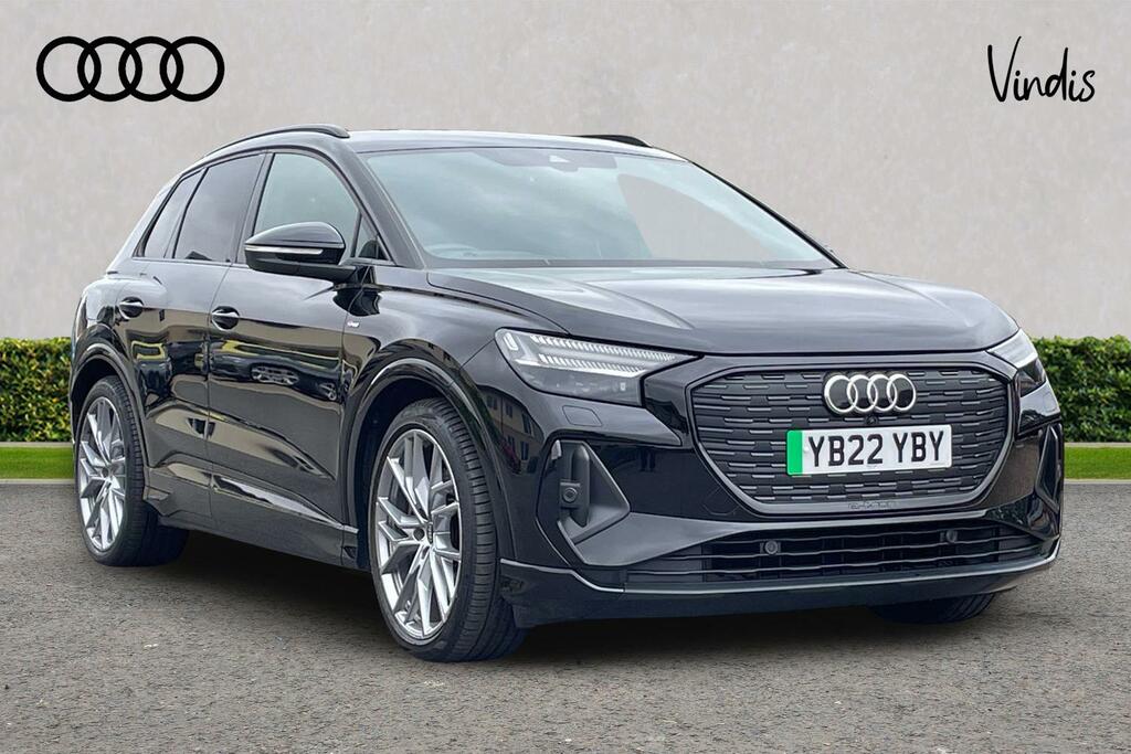 Audi Q4 E Tron Audi Q4 E-tron Q4 Edition 1 50 E-tron Quattro 220, Black