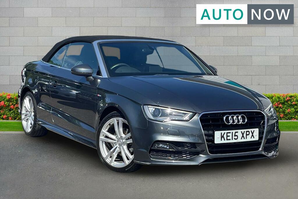 Audi A3 Cabriolet Audi A3 Cabriolet 1.4 Tfsi Cod S Line Convertible Grey