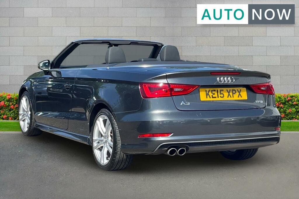 Audi A3 Cabriolet Audi A3 Cabriolet 1.4 Tfsi Cod S Line Convertible Grey #4