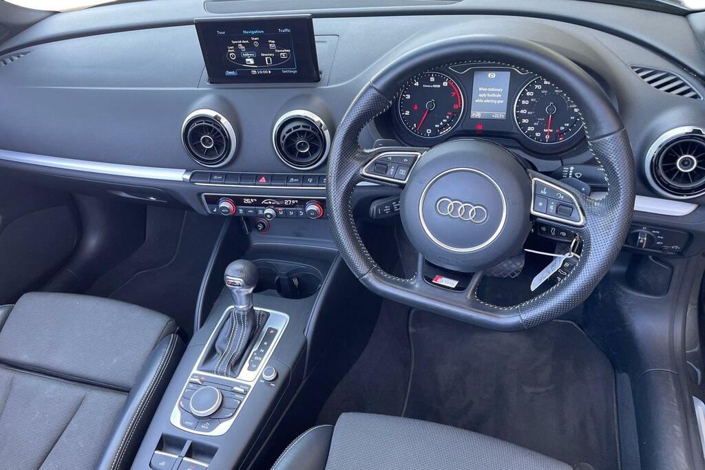 Audi A3 Cabriolet Convertible 1.8 Tfsi Sport S Tronic Quattro Euro 6 Red #12