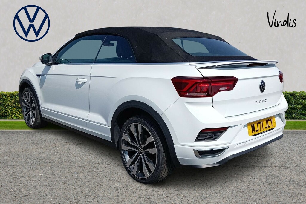 Volkswagen T-Roc Volkswagen T-roc Cabriolet R-line 1.5 Tsi 150Ps Ev MJ71JCY White #3