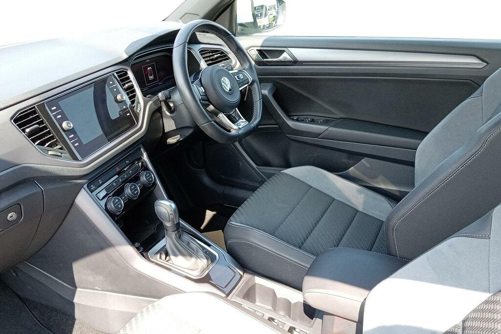 Volkswagen T-Roc Volkswagen T-roc Cabriolet R-line 1.5 Tsi 150Ps Ev MJ71JCY White #2