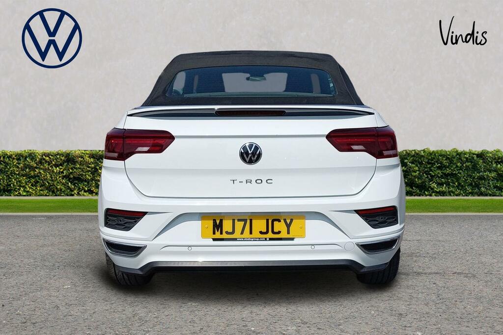 Volkswagen T-Roc Volkswagen T-roc Cabriolet R-line 1.5 Tsi 150Ps Ev MJ71JCY White #4